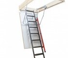 Металлическая лестница для высоких потолков Fakro LMP 60x144x300-366